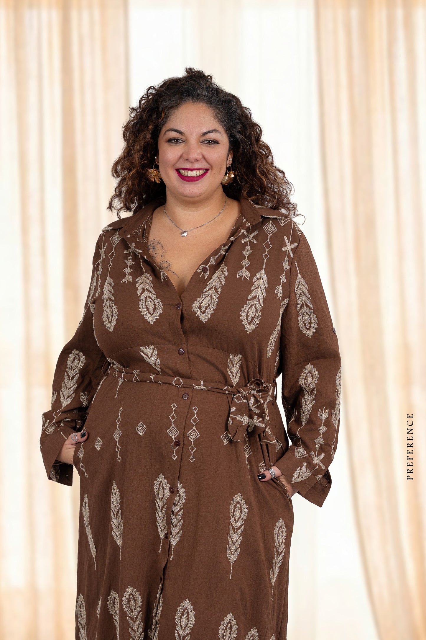 Robe chemise Nouria