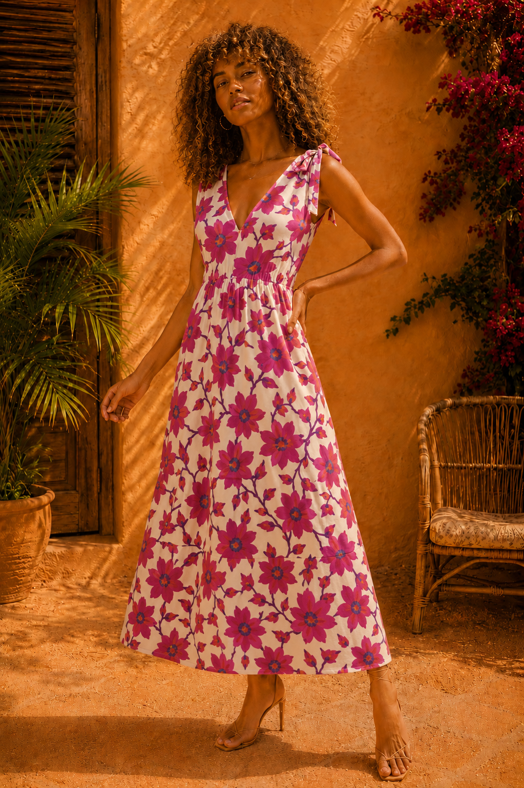 Robe longue FLEURIA 1