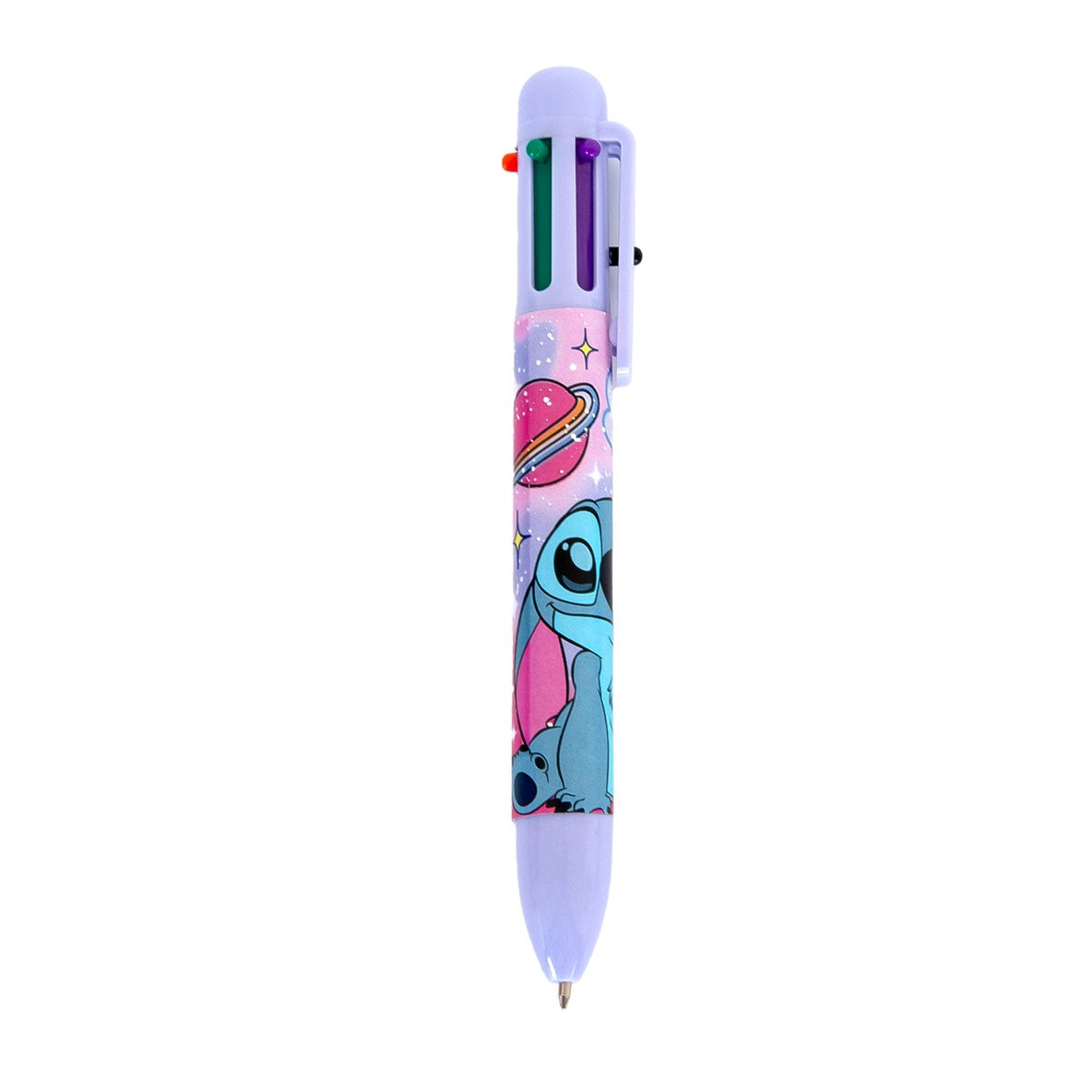 Stylo 6 couleurs STITCH