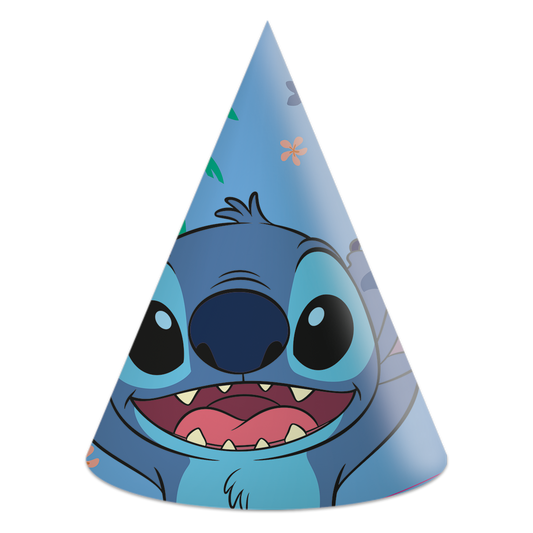 Set de 6 Chapeaux de fête STITCH